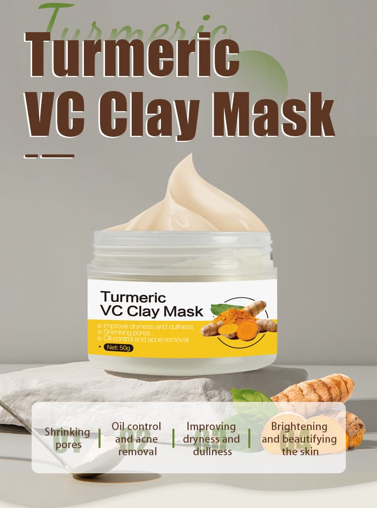 Turmeric VC Mud Facial Mask