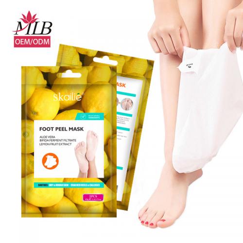 lemon foot mask exfoliating socks