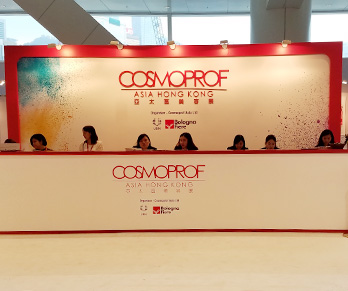 Mayllinebe на выставке по уходу за кожей - Cosmopack Asia Hongkong 2017

